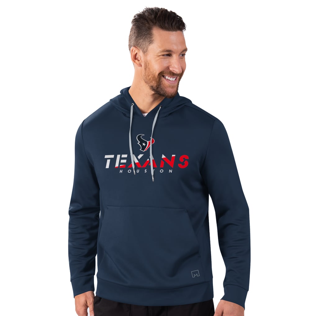  Houston Texans MSX by Michael Strahan Performance Pullover Hoodie - Navy